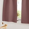 PONY DANCE Short Curtains Kitchen Thermal Curtain Opaque Panel Curtains