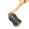 Black Power Fishing Reel Handle Grip Carbon Fiber Fishing Reel