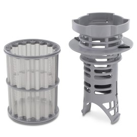 DEKAROX Coarse Sieve + Fine Sieve Micro Filter 2-Piece for Bosch Siemens 645038 00645038 for Dishwasher such as SuperSilence SilencePlus Maxx Avantixx Logixx PerfectDry iQ100 iQ300 iQ500 iQ700
