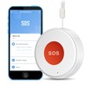 WiFi Caregiver Call Button: Emergency SOS Call Button with App