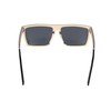 Gamswild Gamsstyle WM0010 Wooden Sunglasses Rectangular Fashion Glasses Women Men