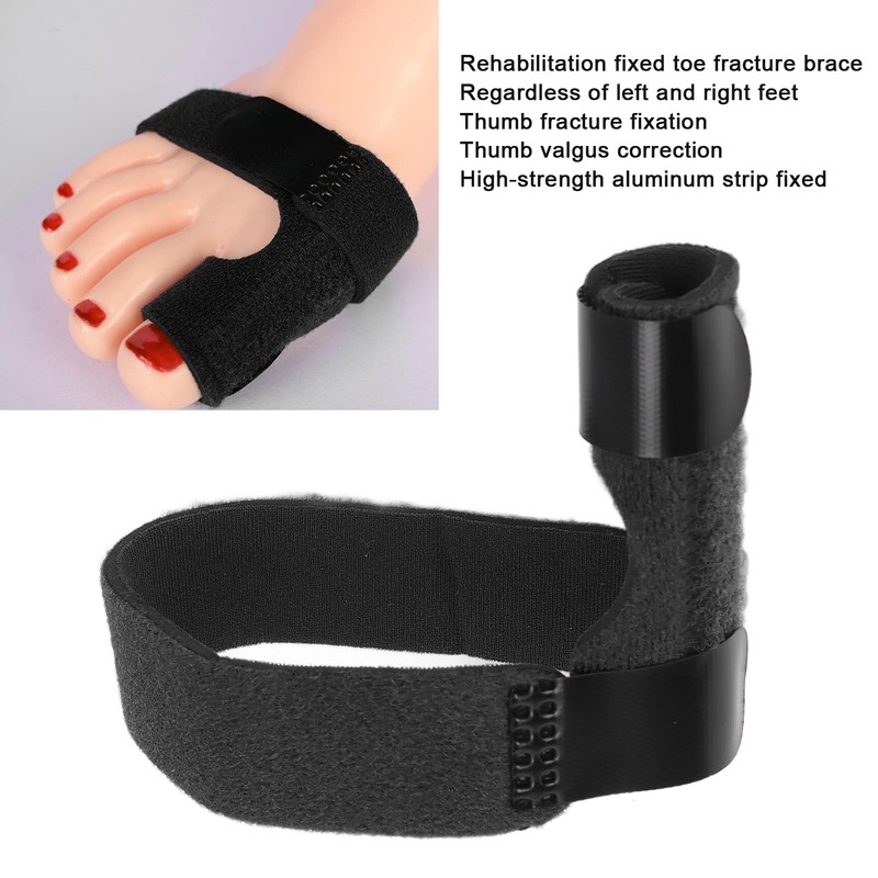 Toe Brace, Multi Adhesive Toe Fracture Fixator, Hallux Valgus Correction