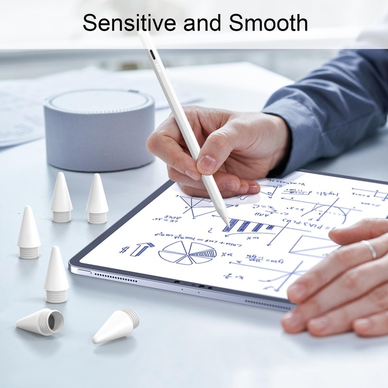 6 Pack Replacement Tips, Sensitive and Durable, Only Compatible with