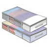 DAWNTREES 2 Pack Under Bed Storage Bags,Large Clear Plastic StorageBoxes,Underbed