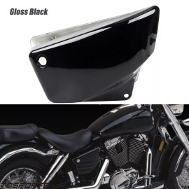 Unbranded Gloss Black Battery Side Cover For Honda VT 1100 Shadow /Spirit /Sabre 1999-2008