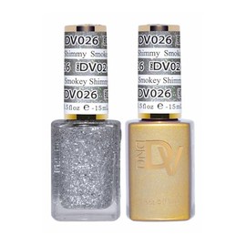 LIKO DIVA Gel Polish Set #026 Smokey Shimmy, 0.5 fl oz