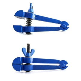 QWORK Hand Vise Hand Held Vice Clamps Pliers Household Mini Vice Cutting Sanding Drilling DIY Tools