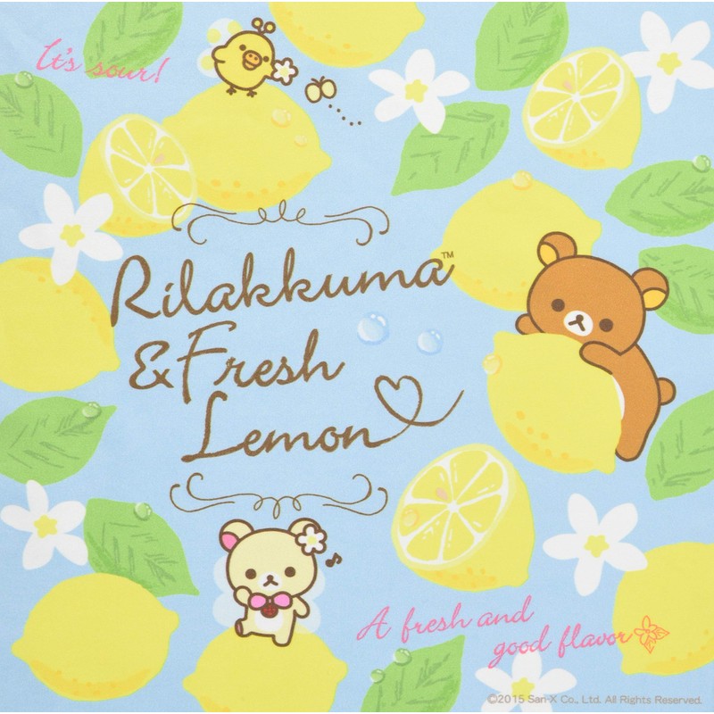 Rilakkuma Cleaning Cloth, Ultra Fine Fiber, 7.7 x 7.7 inches