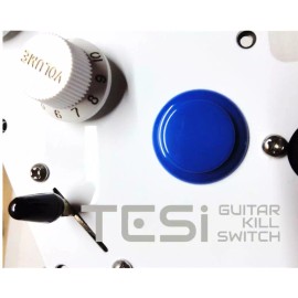 Tesi DITO Snap-in 24MM Momentary Arcade Button Guitar Kill Switch Blue