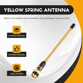 Daiilg VHF 136-174 MHz 6.8 Inch BNC Antenna for ICOM V8 V80 V80E V82 V85 Portable Radio