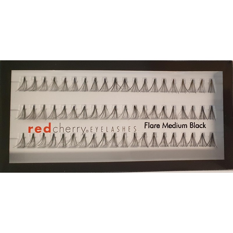 Red Cherry Eyelashes Flare medium (3 Piece Pack)