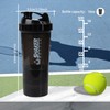 XTKS Shaker Bottle - Protein Shaker Cup with Storage Compartments