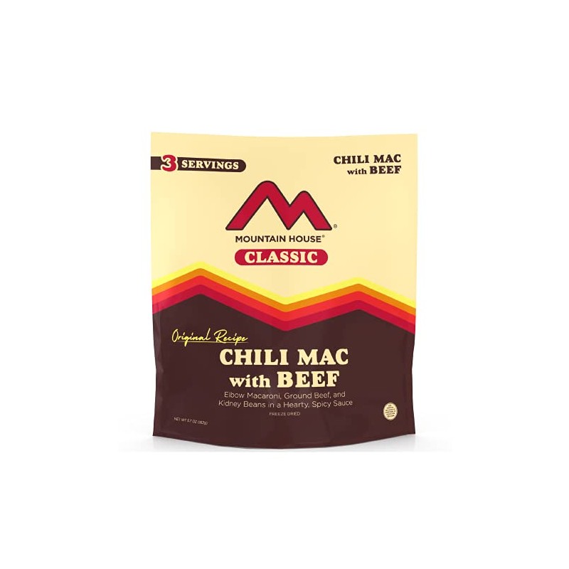 Mountain House Classic Chili Mac with Beef | Freeze Dried