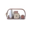 clear makeup bag,leather makeup case,travel toiletry bag,portable cosmetic bag,transparent waterproof