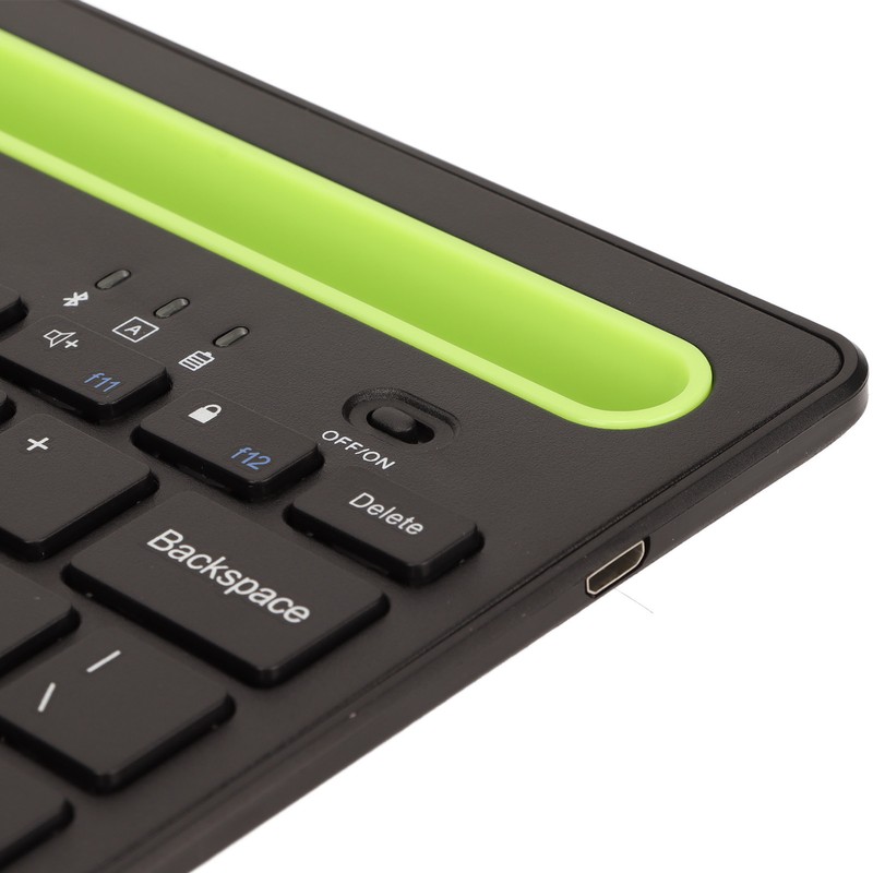 Card Slot Wireless Keyboard 78 Keys Dual Channel Sensitive Light