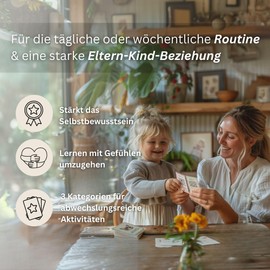 Rabano Art 52 Affirmation Cards for Children – Strengthen Self-Confidence & Mindfulness in Children – Educational Value – Feeling Cards, Motivational Cards for Children – Card Set with Affirmations