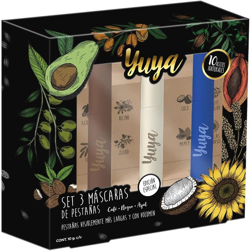 Yuya - Rimel - Mascara de pestañas - 10 aceites