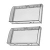 DOITOOL Flip Weatherproof Cover Outlet Cover: 2 Pack Outlet Cover
