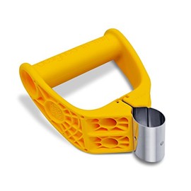 Metex MOEPGYL Ergo Power Grip Yellow Snow Shoveling Farm Work Support Handle