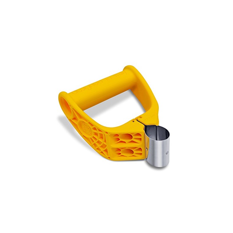 Metex MOEPGYL Ergo Power Grip Yellow Snow Shoveling Farm Work