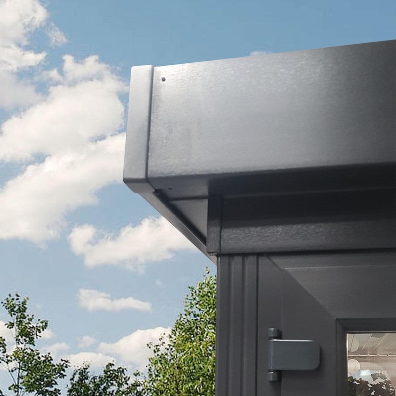 Mila ProSecure uPVC Door Flag Hinge (Single) - 22mm, Black