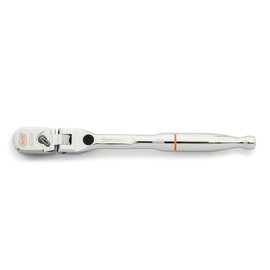 GEARWRENCH 81054 - carraca de cabeza flexible con bloqueo de 1/4 pulgadas con agarre completo