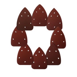 SENTOOL Sanding Paper, 5.5 inches (140 mm), Sanding Paper, Set of 40, 5 Sheets from Coarse to Fine, Disc Paper TC-S40 (40 Sheets for Corner Sanders)