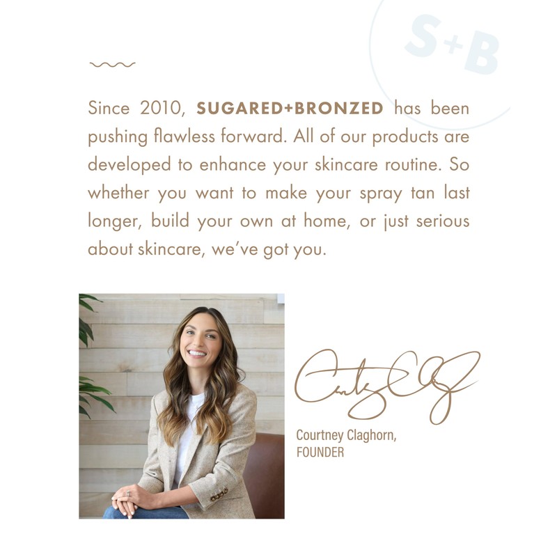 SUGARED + BRONZED Sunless Tanning Glow Drops, Face and Body