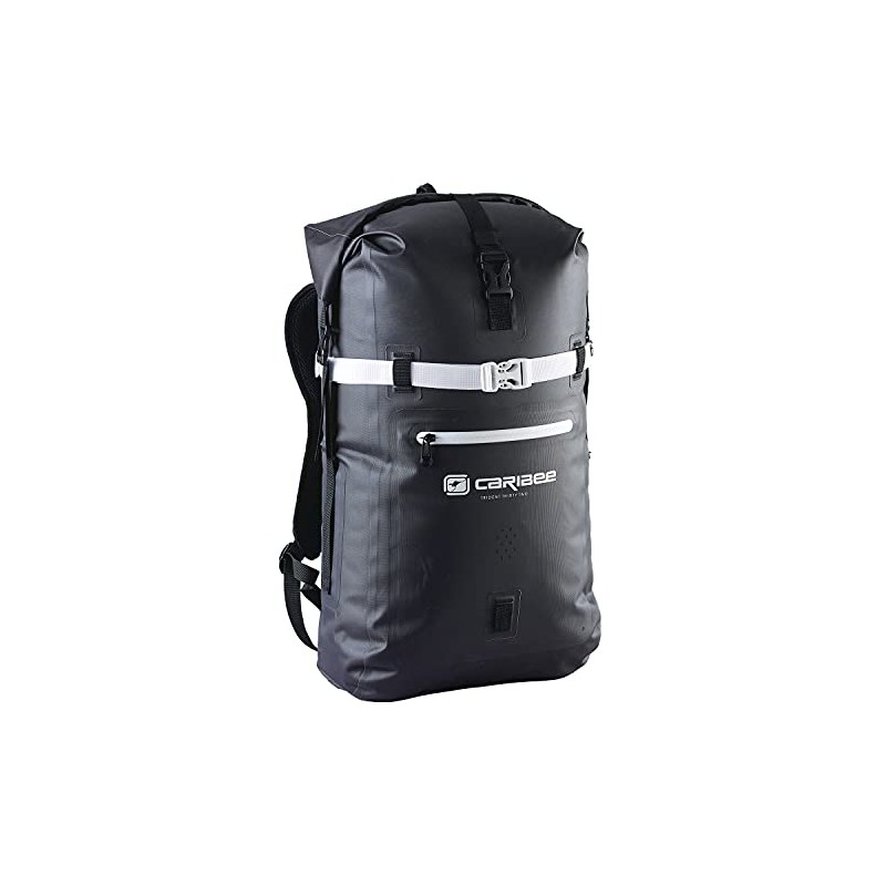 Caribee Trident 2.0 Waterproof Backpack, 32 Litre Capacity, Black One