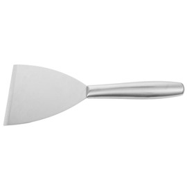 TEHAUX Stainless Steel Scraper Tool Multi Functional Flat Scraper Durable Putty Spatula for Home Cleaning Kitchen Bathroom Use High Hardness Wear Resistant Design