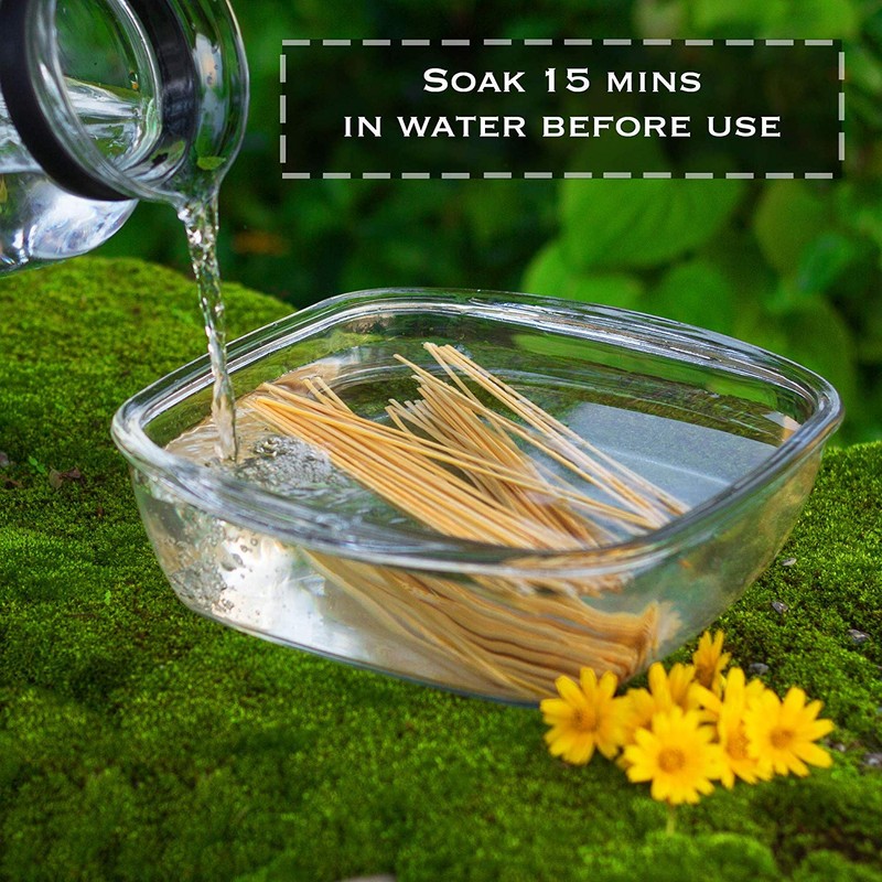 ROYALS Bamboo Skewers / Kabab / Burger / Barbecue Sticks