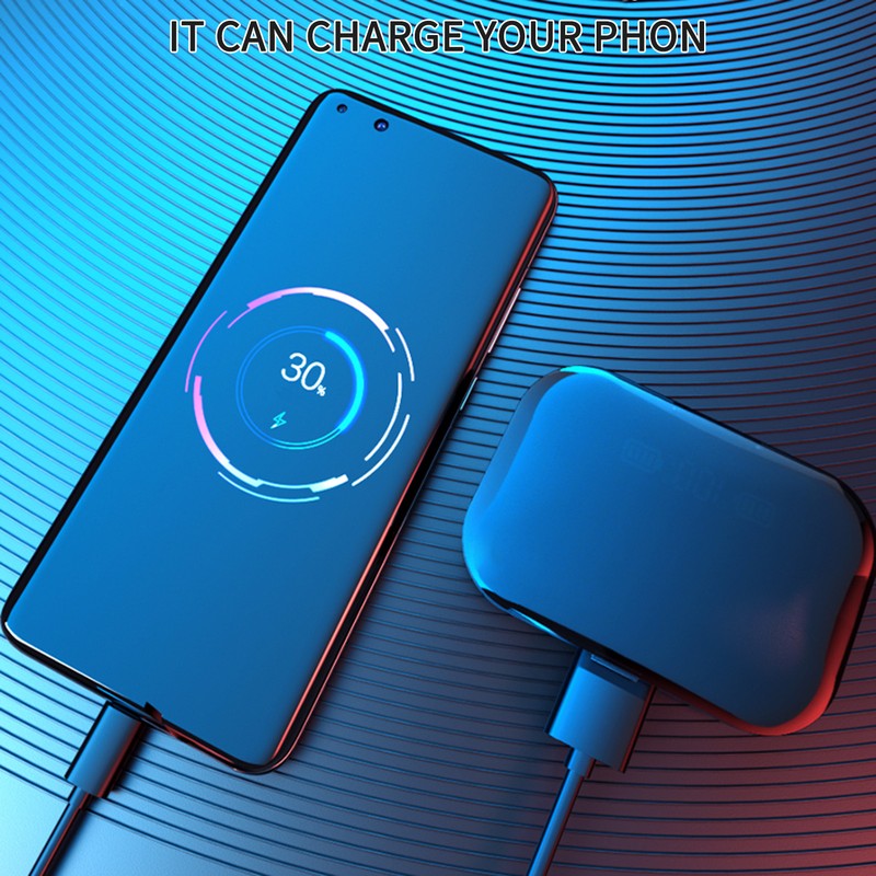 Smart BT Headset Touch Digital Display 5.1 Wireless Waterproof In-Ear