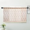 Moslovstar Romantic Blooming Roses 1 Panel Vintage Cotton Linen Half
