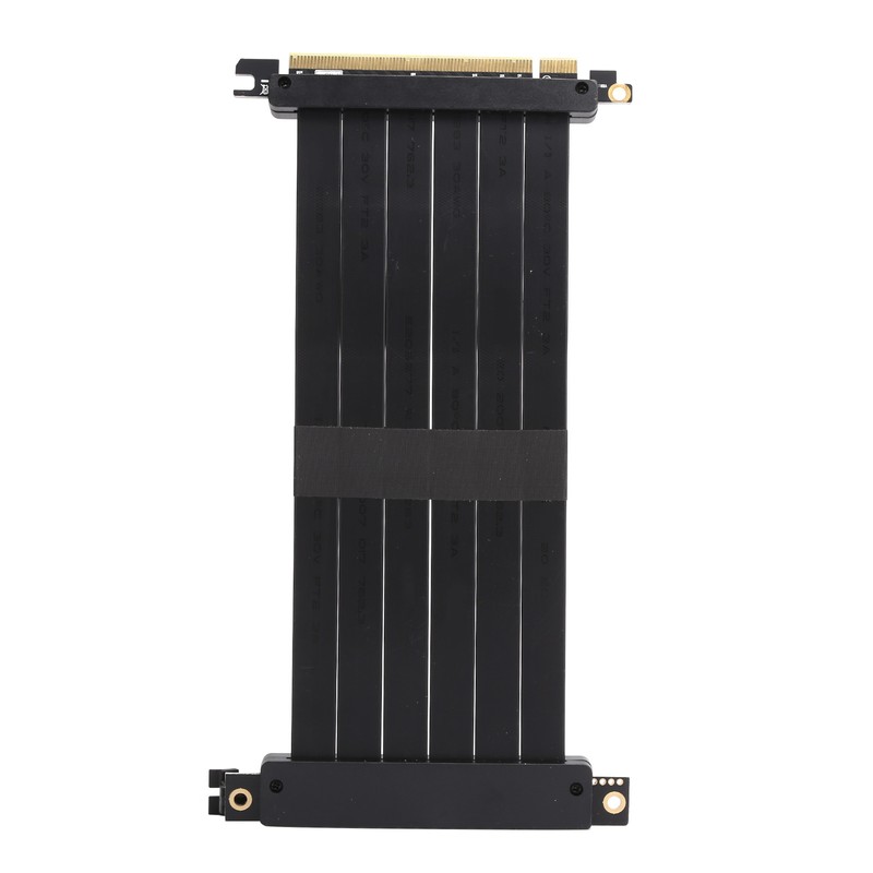 PCI-E 16X 90 Extension Cable Ear Button Slot Connection Ribbon