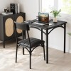Kitchen Table and 2 Upholstered Chair ,Dining Room Table Set