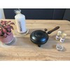 Bitto Saluk Metal Smoking Pan with Wooden Handle Length 26.5