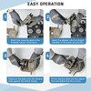 ATPEAM 24pcs Heavy Duty Disc Brake Caliper Tool Set and