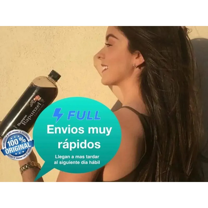 Shampoo Fórmula Rapunzel Zatarain para Cabello Dañado de 1 L