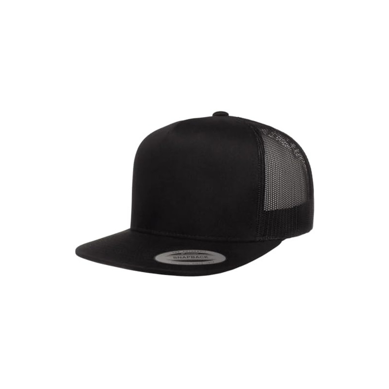 Flexfit Mens Flat Black