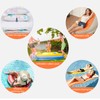 Electric Air Pump Portable Blue Inflator Deflator Pump Perfect for