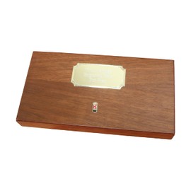 Gamekeepers Cottage gifts Post Box Wooden Backgammon Pub Set In Magnetic Box & FREE ENGRAVING 287