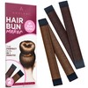 Fabricante de moños de pelo para mujer oscuro