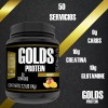 Suplemento Creatina Glutamina Polvo Golds Protein 1kg 50se