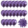 5inch Balloons Chrome Purple