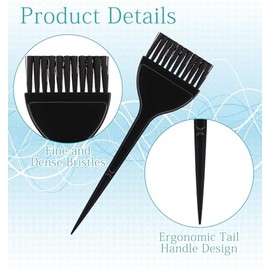 6 Pack Hair Color Brushes, Hair Dye Brush for Women Salon and DIY Home Use, Precise Tinting (Multicolor)