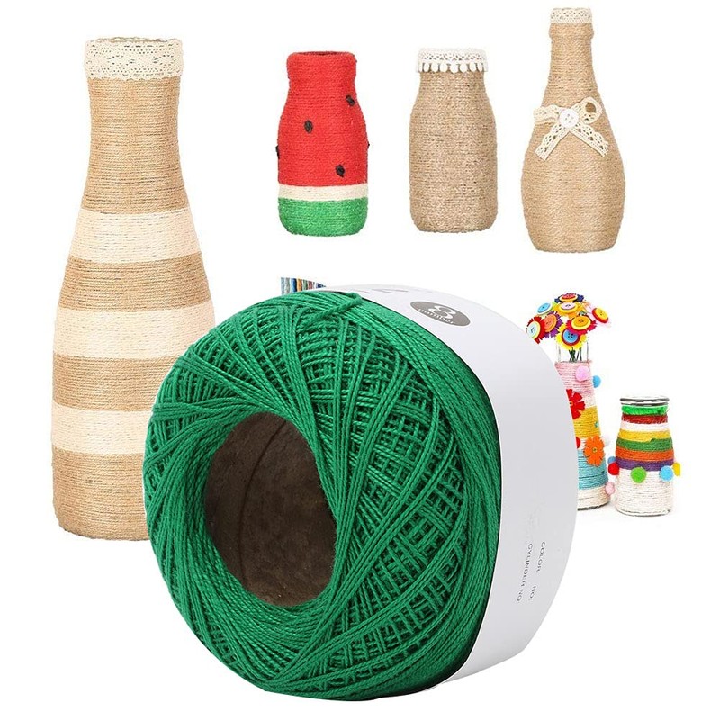 Crochet Yarn Popular Lace Line Cotton Hand Crocheted Summer Silk