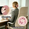 3 PCS Cozy Hair Clip,Round Flat Claw Clips for Half