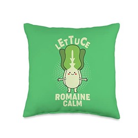 Lettuce Romaine Calm Throw Pillow