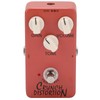 Distortion Pedal Dark Red Metal Classic British Rock Monoblock Guitar
