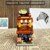 HOUXIPUPY Mini Japanese-Noodle Shop Building-Blocks Set - City Town Japan